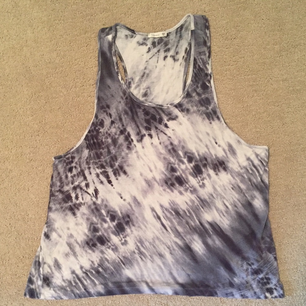 Tie Die Athletic Tank Top